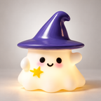 Cute Ghost & Pumpkin Night Light