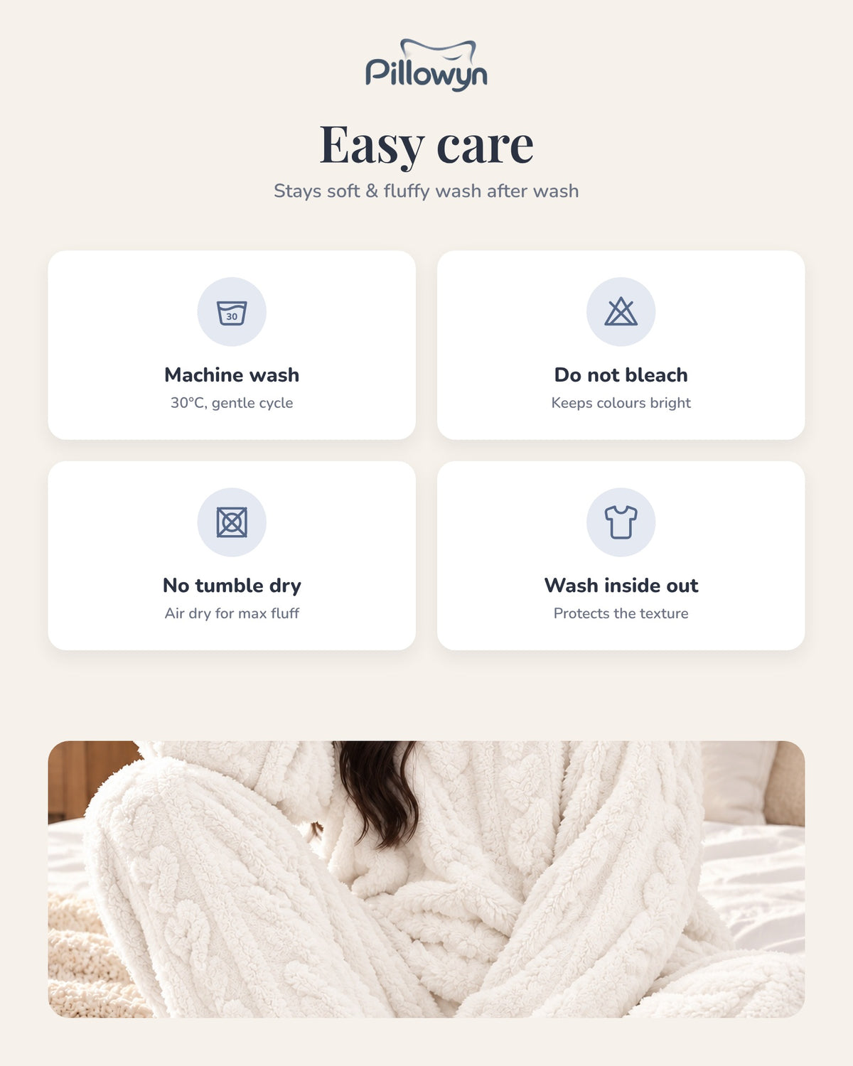 Pillowyn CosyCloud – Extra Soft Winter Pyjama Set