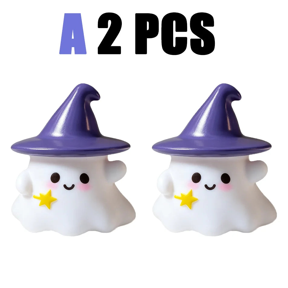 Cute Ghost & Pumpkin Night Light